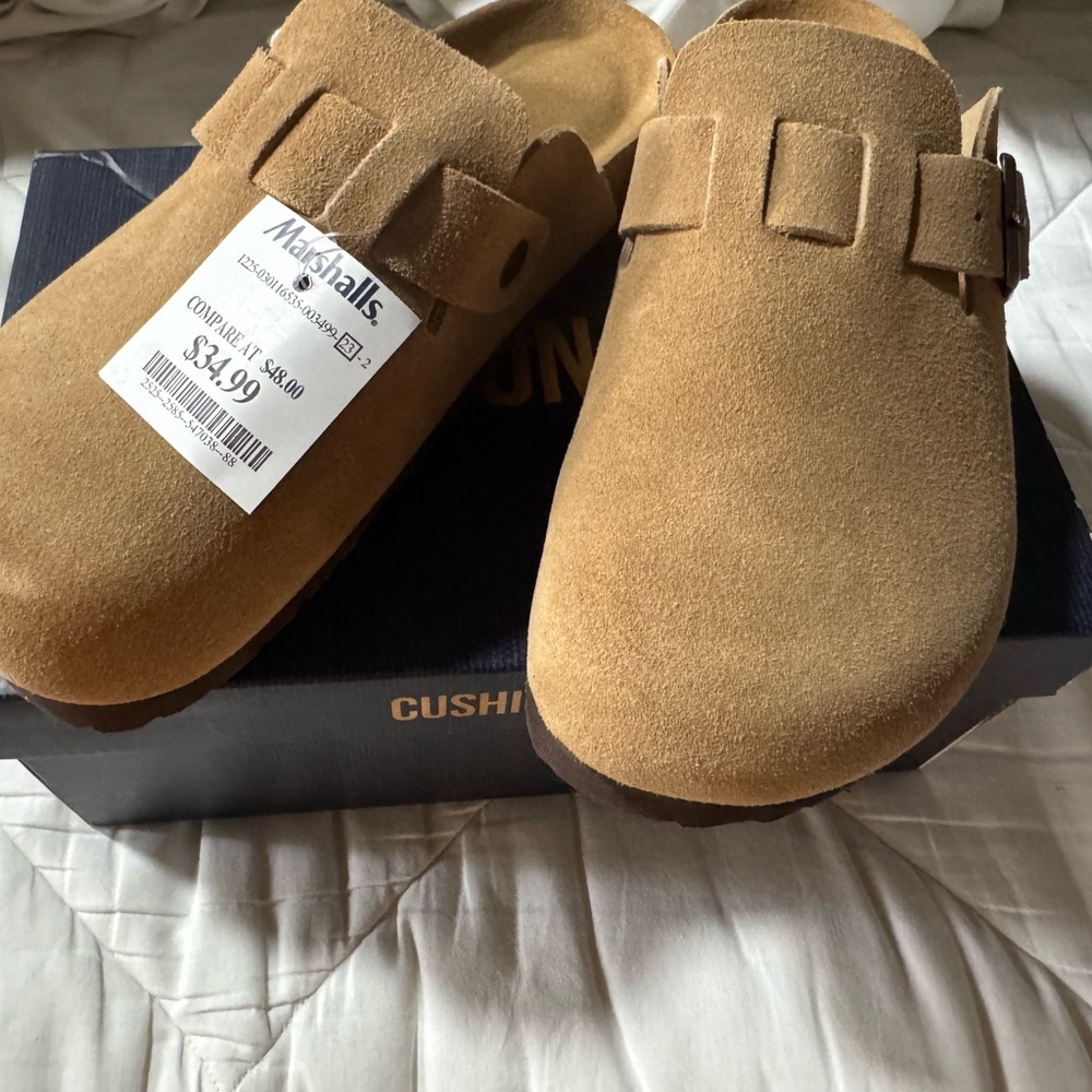 Tan Clogs